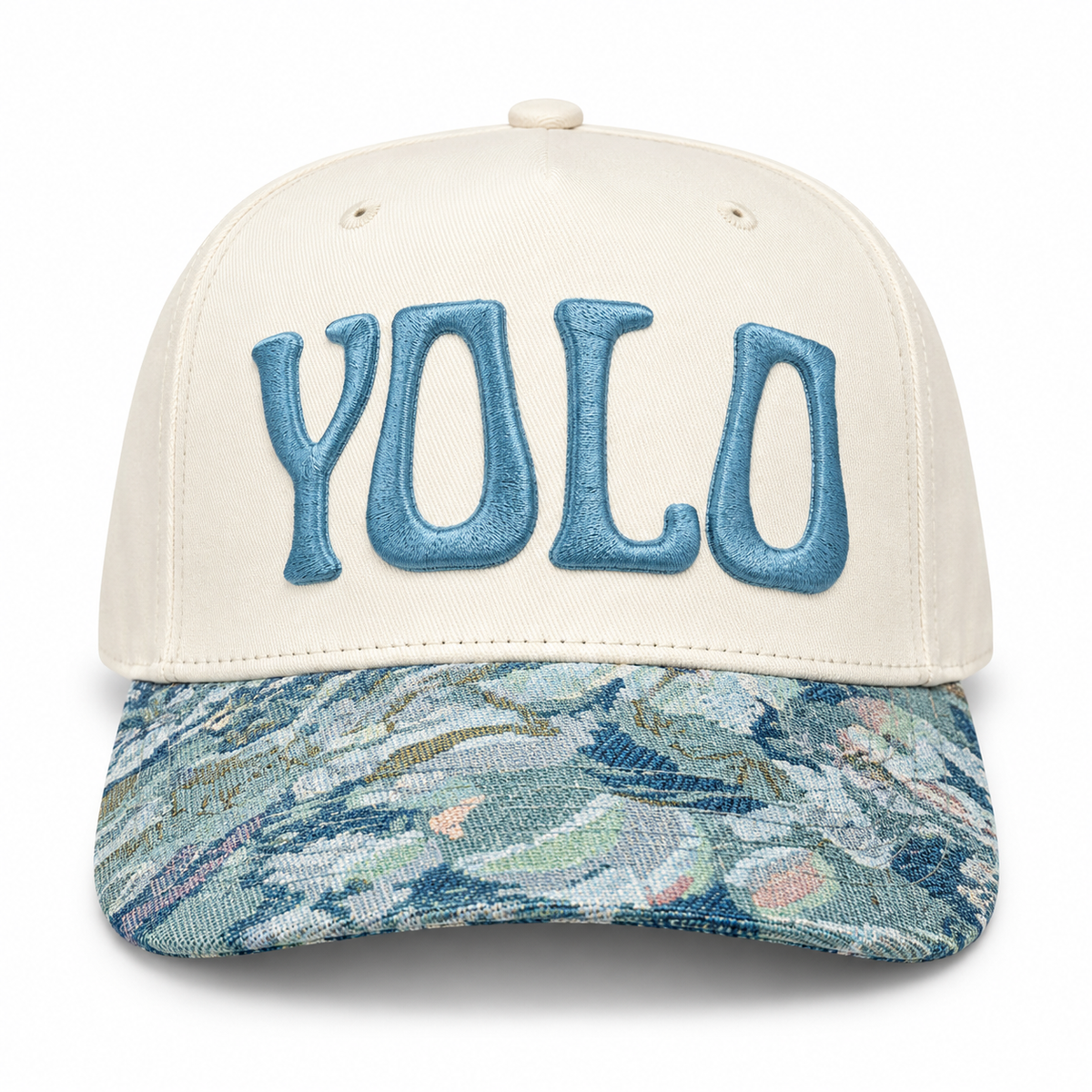 Yolo Hat- Coastal Blue