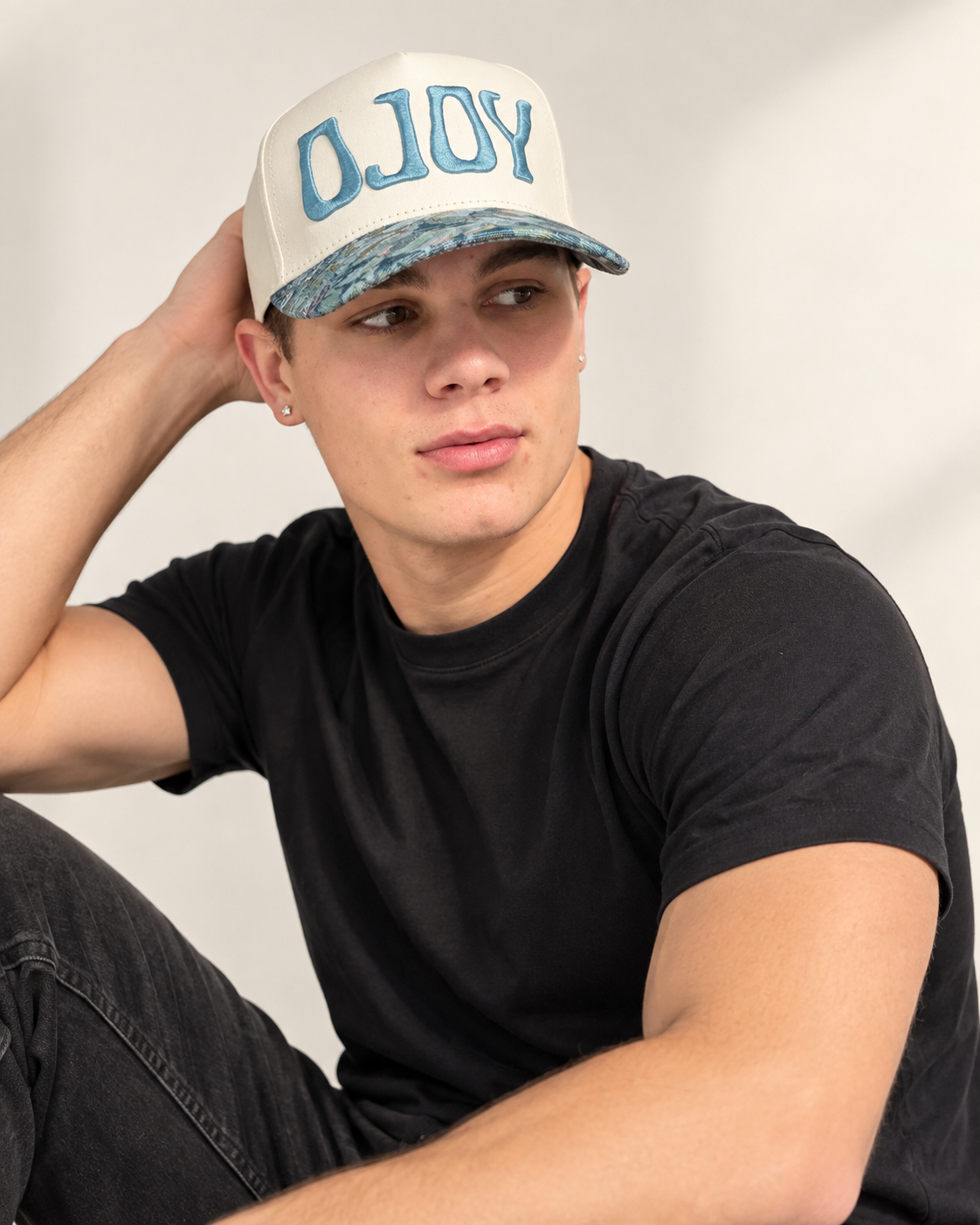 Yolo Hat- Coastal Blue
