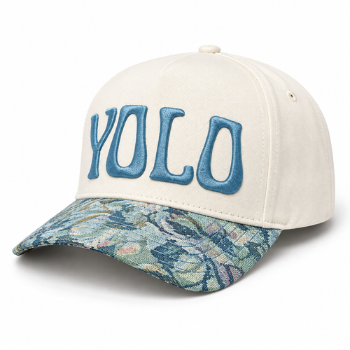 Yolo Hat- Coastal Blue